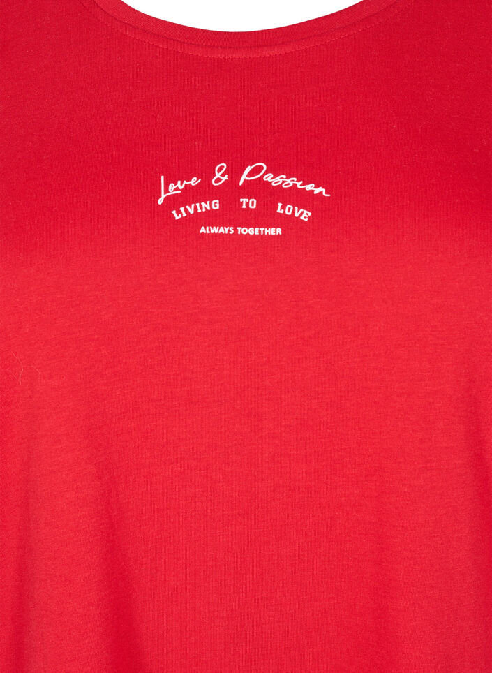 FLASH - T-shirt with motif, Red, Packshot image number 2