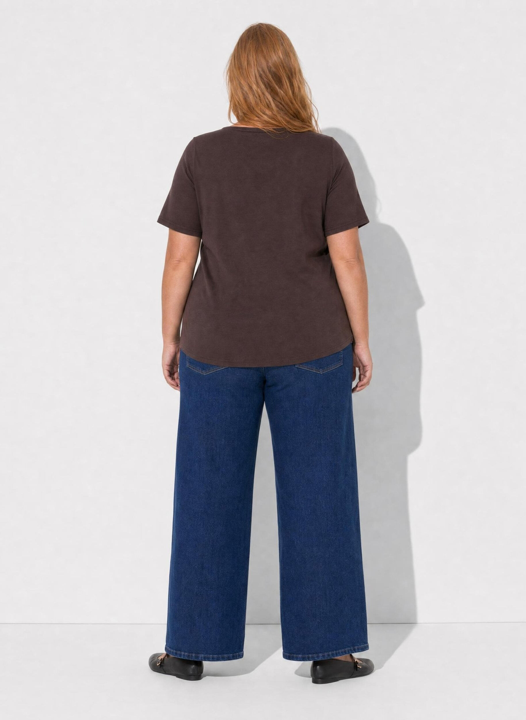 ZizzifashionT-shirt with motif, Brown, Model image number 2