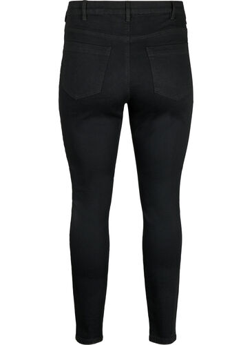 Amy jeans with a high waist and super slim fit, Black, Packshot image number 1