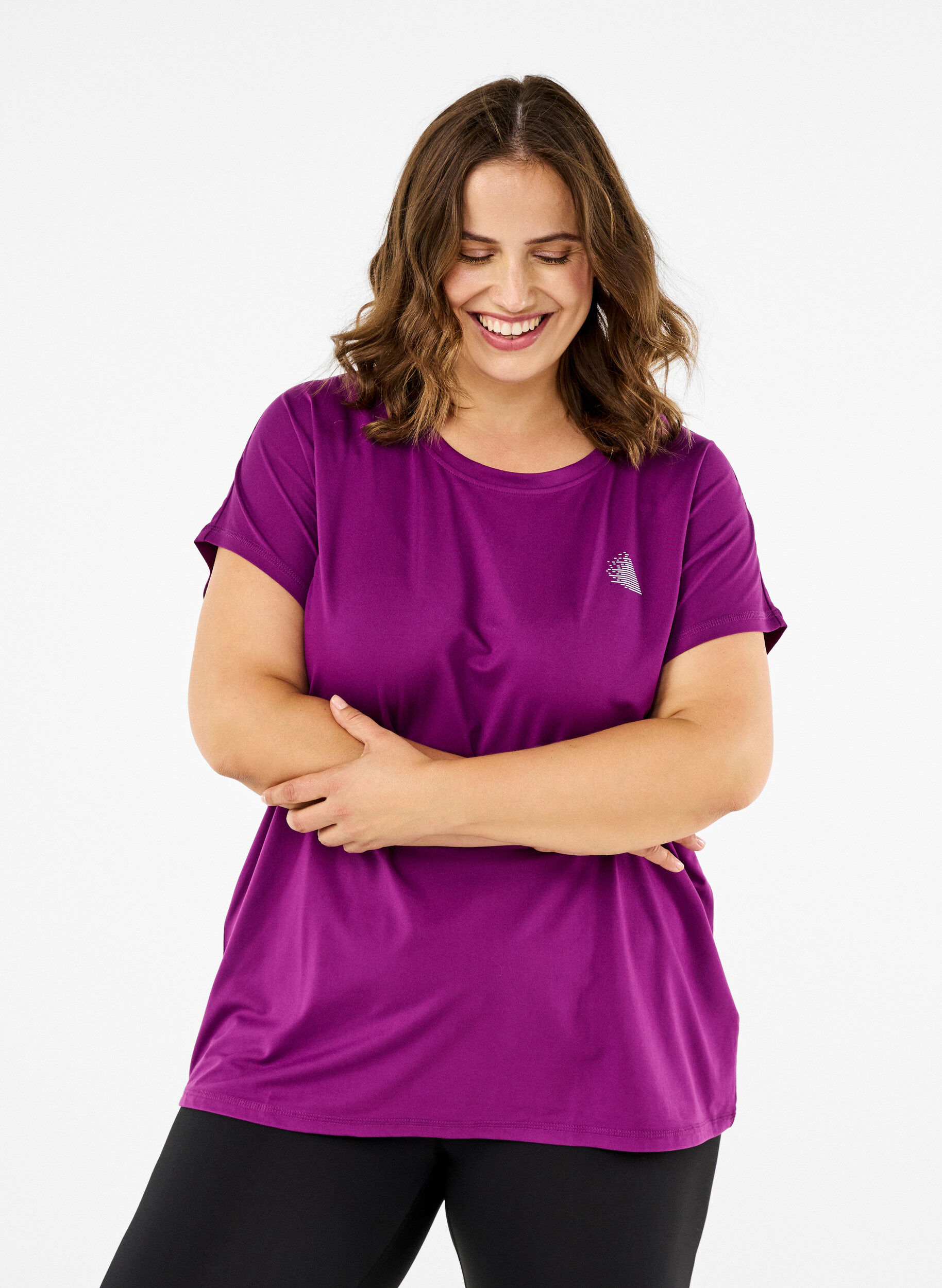 Zizzifashion T-shirt, Purple, Model image number 0