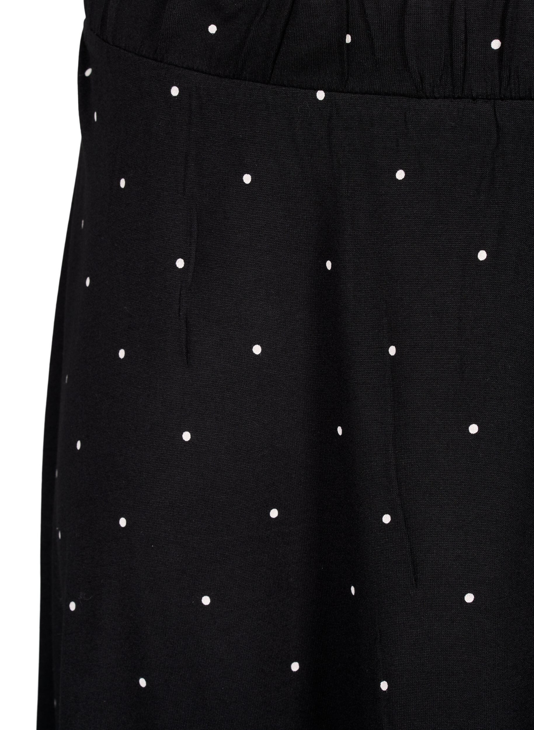 Zizzifashion2-pack skirt in viscose, Black, Packshot image number 2