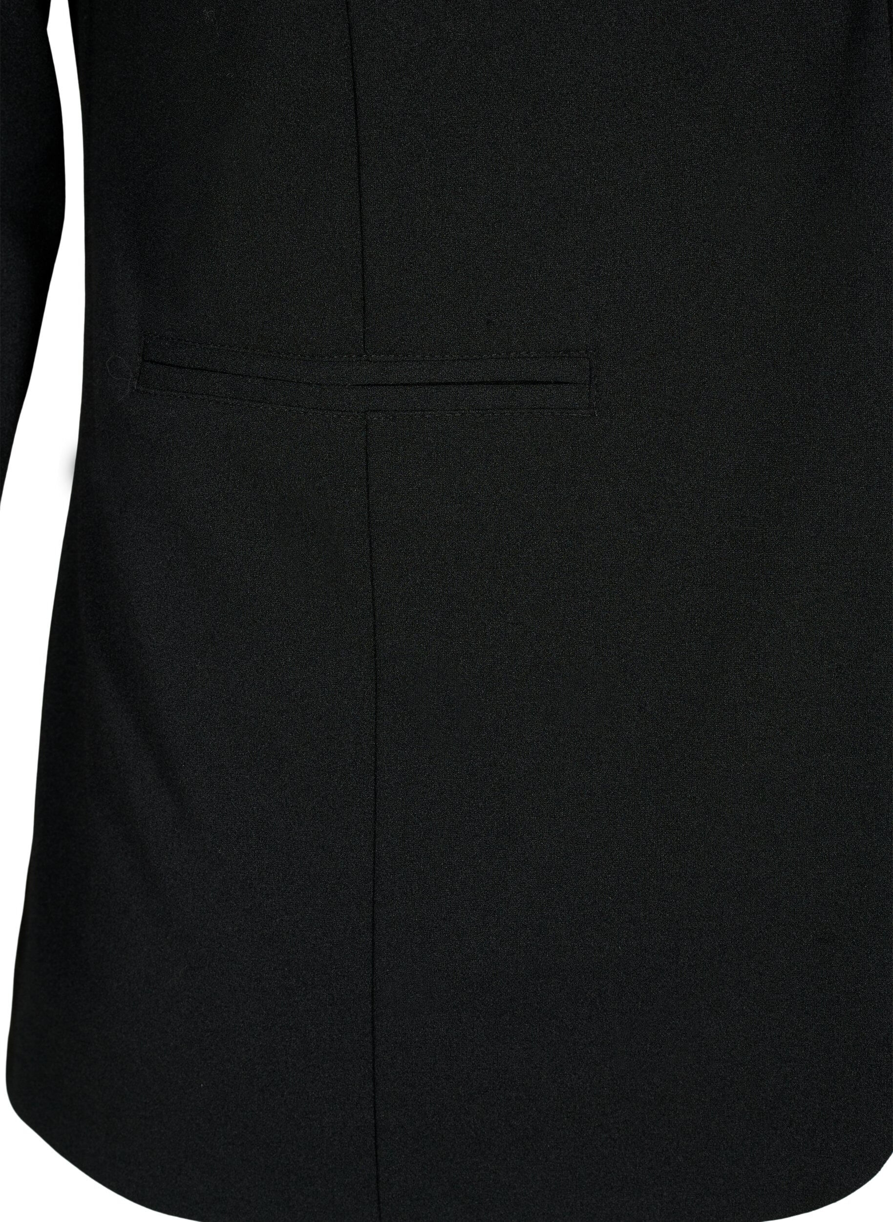 Zizzifashion Blazer with pockets, Black, Packshot image number 3