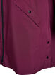 Rain jacket with pockets and hood, Dark Bordeaux, Packshot image number 3