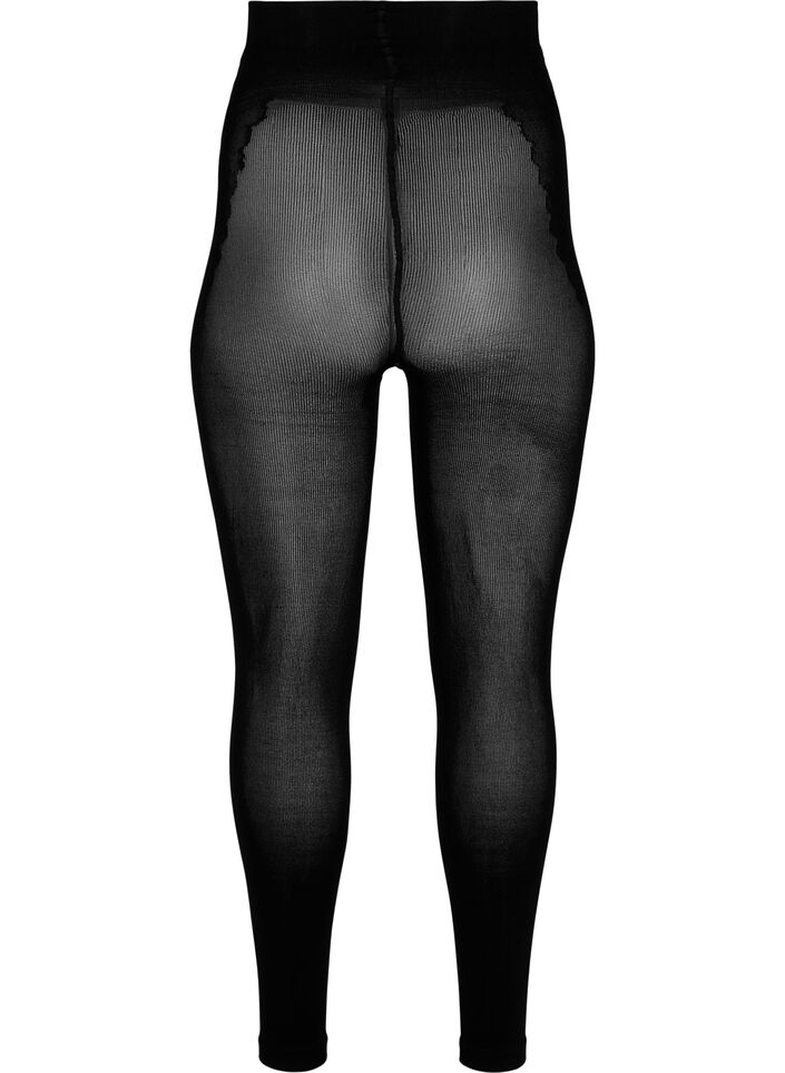 Long maternity leggings, Black, Packshot image number 1