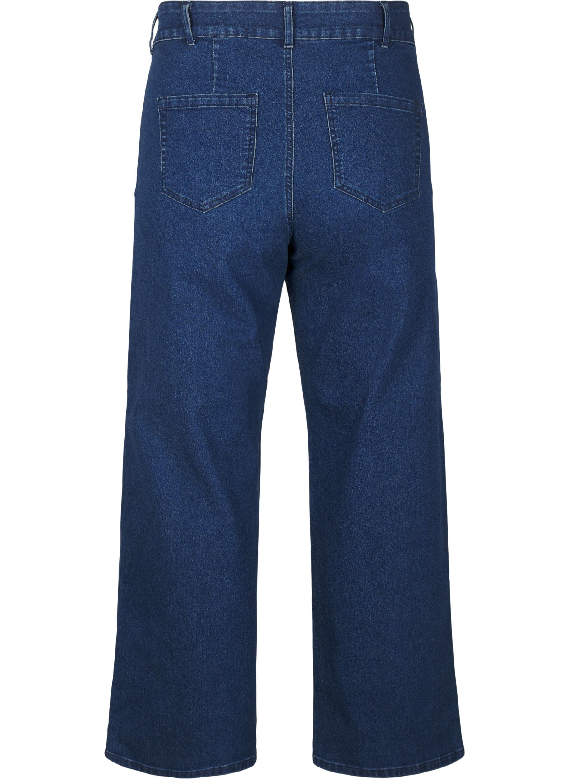 ZizzifashionWide-leg jeans, Blue, Packshot image number 1