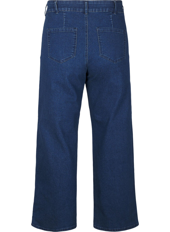 Wide-leg jeans, Blue, Packshot image number 1