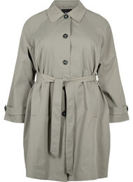 Trench coat with pockets and belt, Sea Spray, Packshot