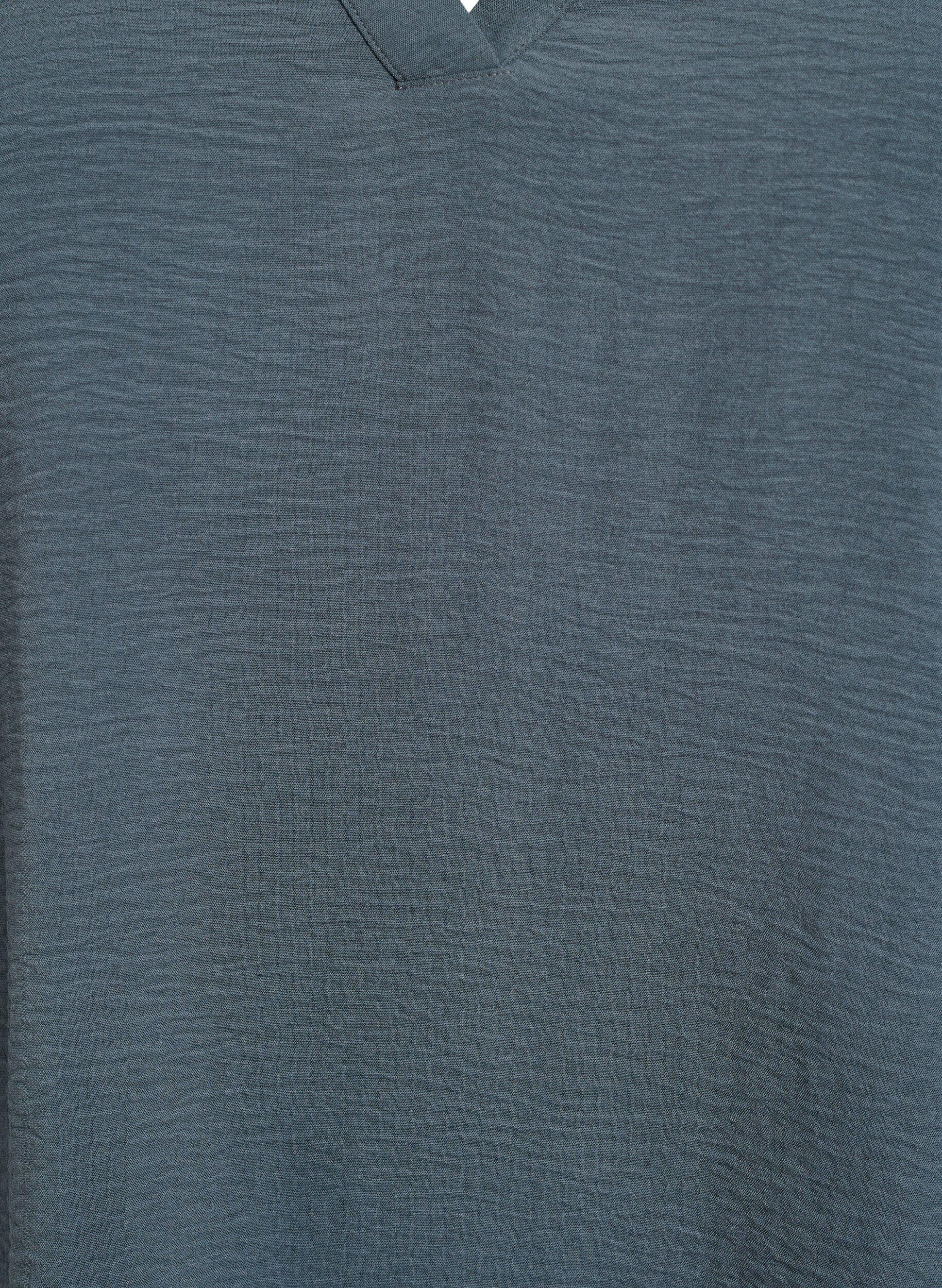 ZizzifashionBlouse with 3/4 sleeves, Green, Packshot image number 2