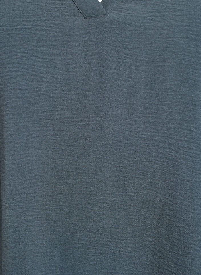 Blouse with 3/4 sleeves, Green, Packshot image number 2