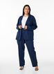 Open blazer with pockets, Blue, Model image number 1