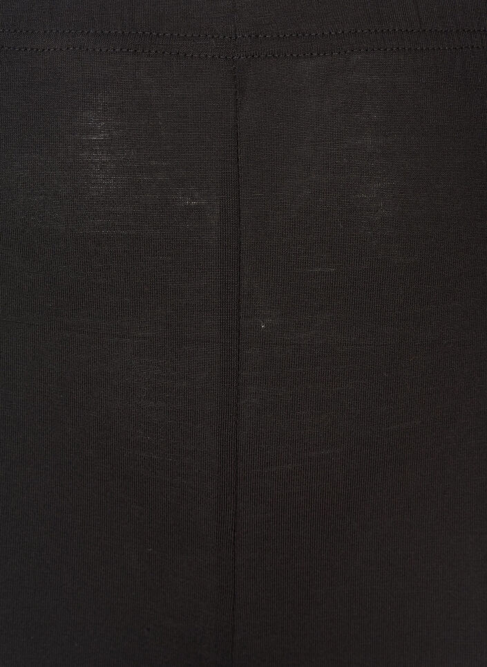 Basic leggings in viscose, Black, Packshot image number 2