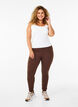 Cotton leggings with lining, Brown, Model image number 0