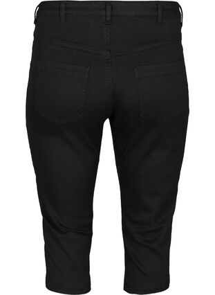 High waisted Amy capri jeans with super slim fit, Black, Packshot image number 1