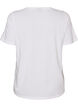 T-shirt with motif, White, Packshot image number 1