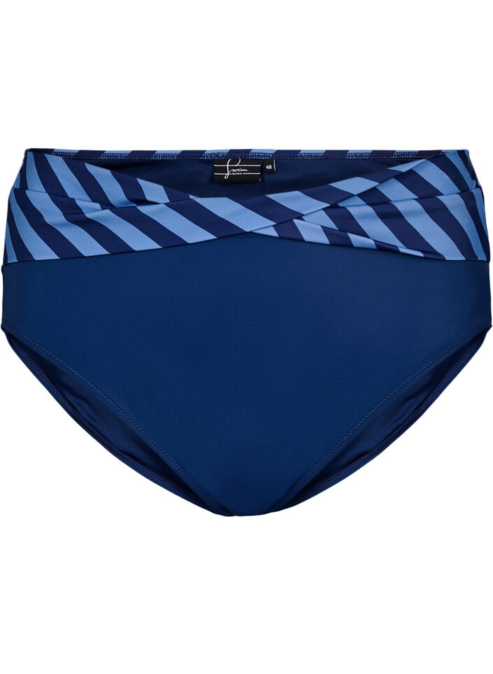 Bikini briefs with wrap detail, Blue, Packshot image number 0