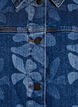 Denim jacket with floral pattern, Blue, Packshot image number 2