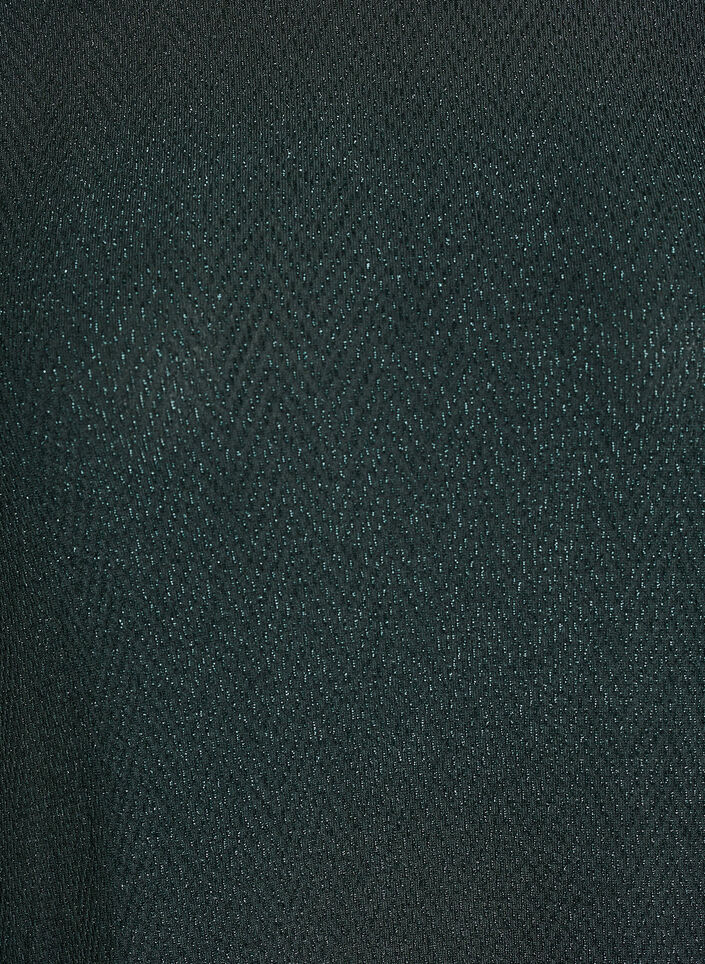 Short dress with glitter pattern, Green, Packshot image number 2