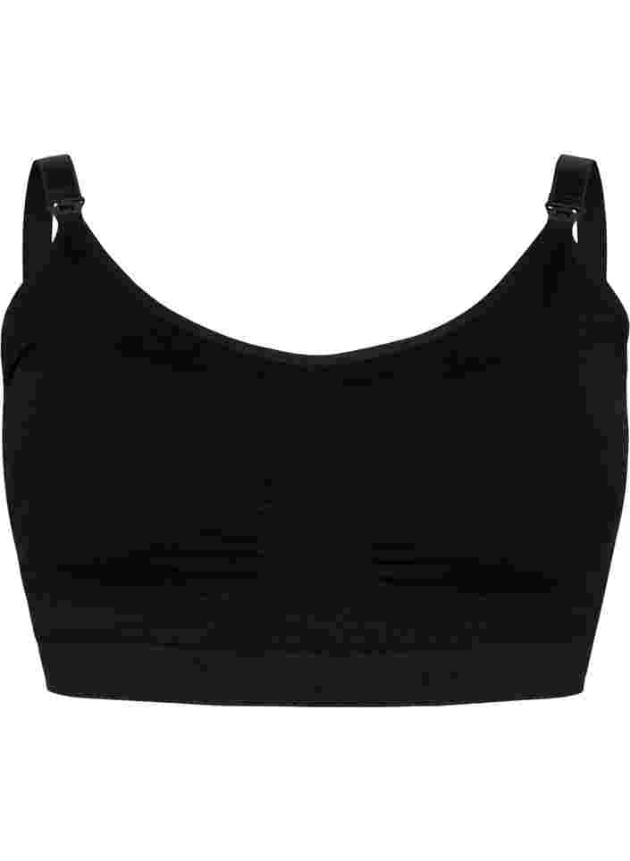 Nursing bra, Black, Packshot image number 0