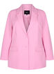 Classic blazer with button closure, Pink, Packshot image number 0