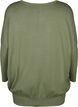 Knitted tunic in viscose blend, Oil Green, Packshot image number 1