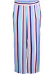 Loose viscose trousers with stripes, Blue, Packshot image number 0