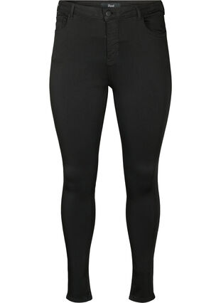 Stay black Amy jeans with high waist, Black, Packshot image number 0