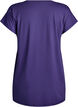 Long training t-shirt, Purple, Packshot image number 1