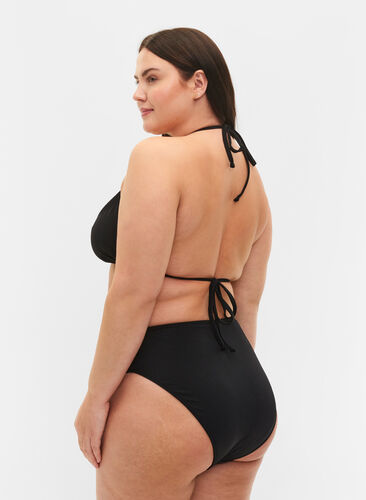 Tai bikini brief with regular waist, Black, Model image number 1
