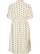 Midi shirt dress in dotted viscose, Vanilla, Packshot image number 1