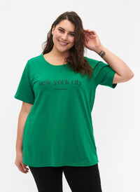 FLASH - T-shirt with motif, Jolly Green, Model