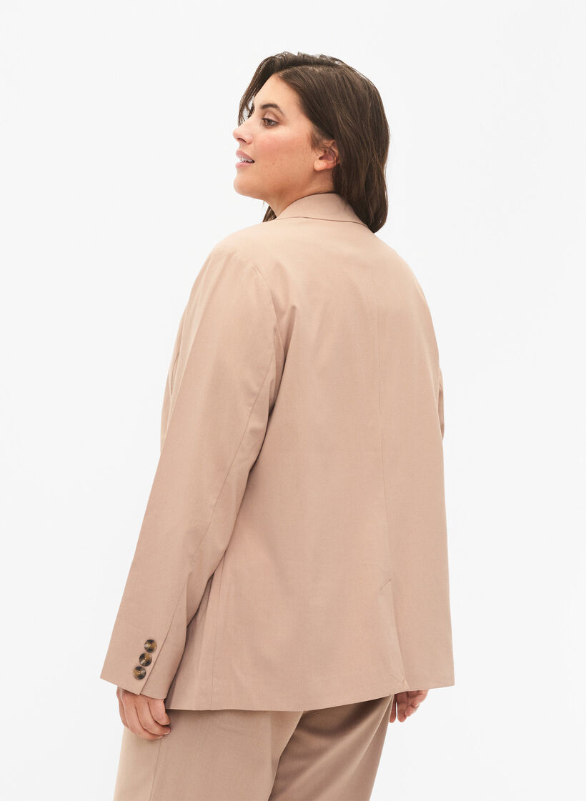 Classic blazer with button closure, Amphora, Model image number 1