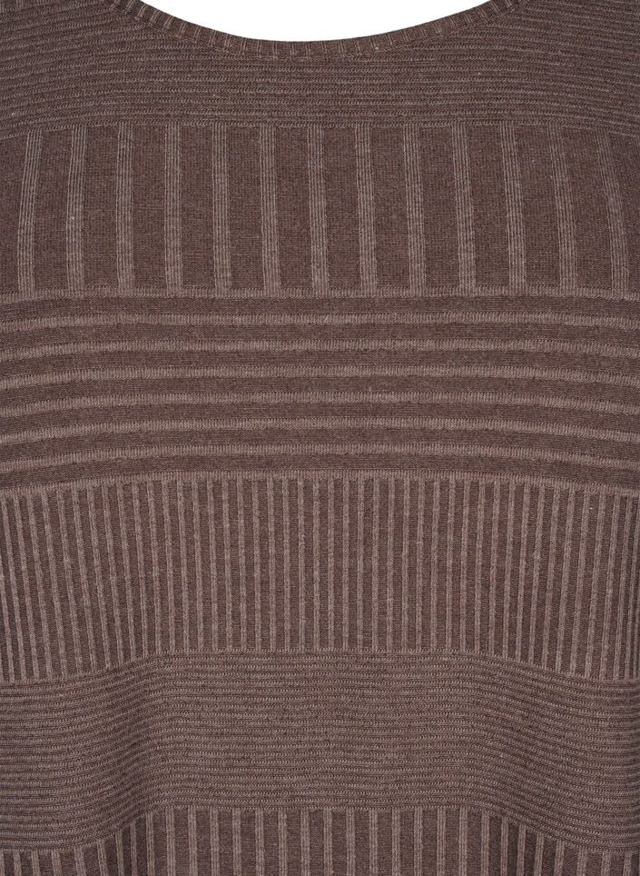 Blouse with 3/4 sleeves and striped pattern, Ch. Martini Mel., Packshot image number 2