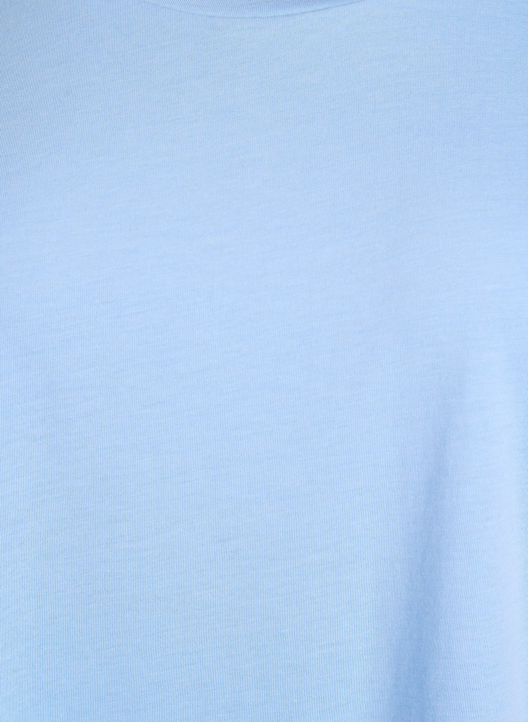 ZizzifashionShort-sleeved t-shirt in a cotton blend, Blue, Packshot image number 2