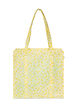 Shopping bag with zipper, Yellow, Packshot image number 1