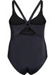 Swimsuit with back detail, Black, Packshot image number 1