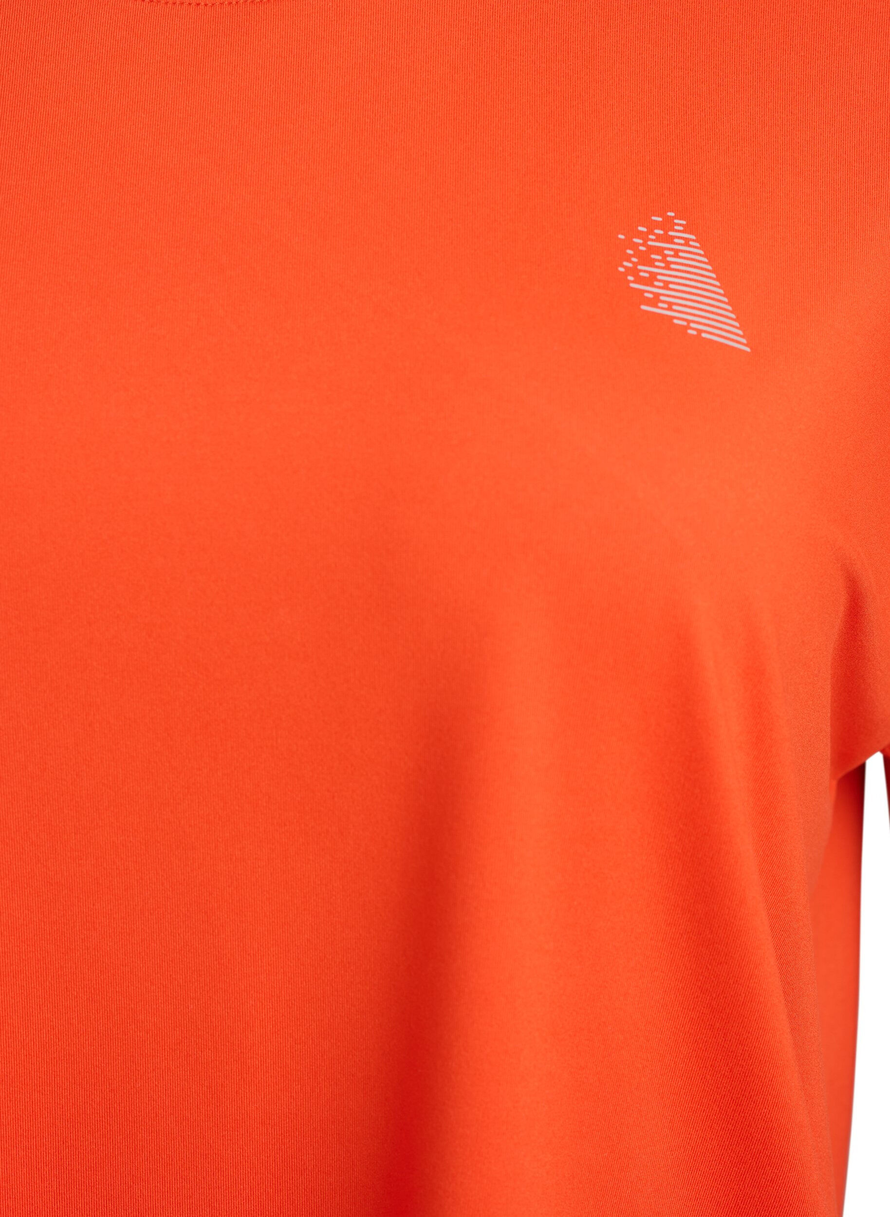 Zizzifashion Solid-coloured training T-shirt, Orange, Packshot image number 2