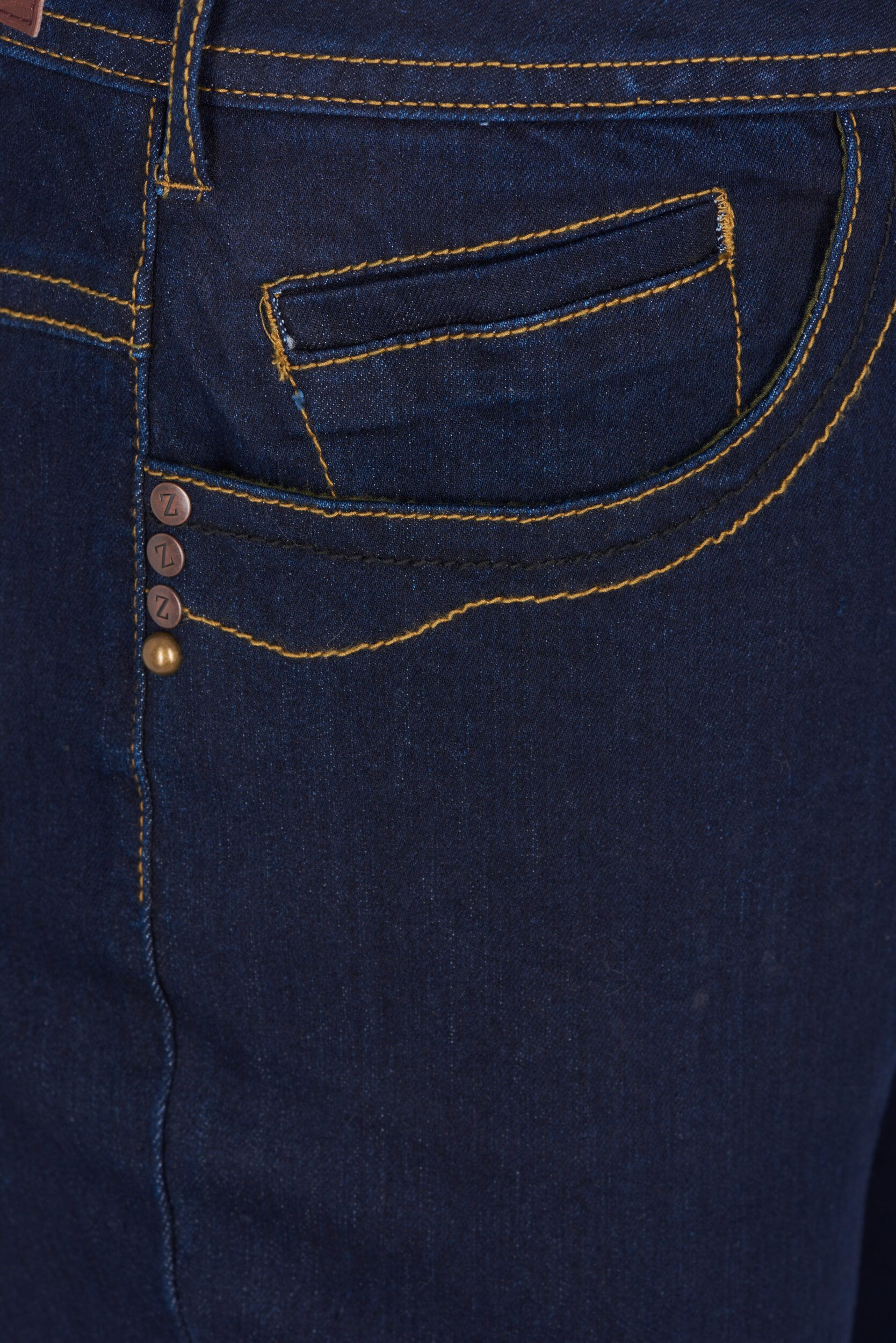 ZizzifashionSlim fit Vilma jeans with a high waist, Blue, Packshot image number 2