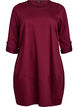 Balloon dress with pockets, Dark Bordeaux, Packshot image number 0