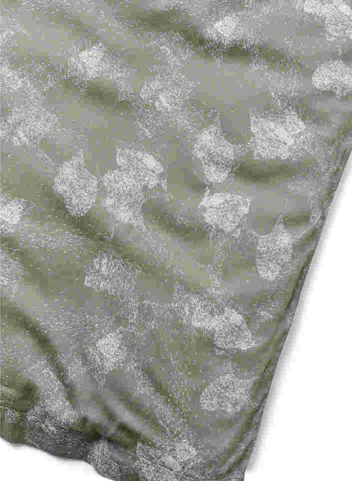Patterned cotton bedding set, Aluminum AOP, Packshot image number 2
