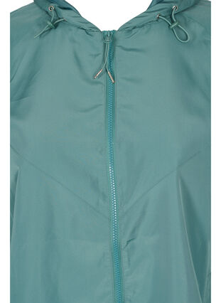 Short jacket with hood and adjustable bottom hem, Sagebrush Green, Packshot image number 2