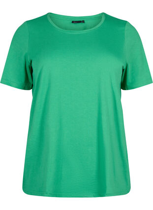 FLASH - T-shirt with round neck, Kelly Green, Packshot image number 0