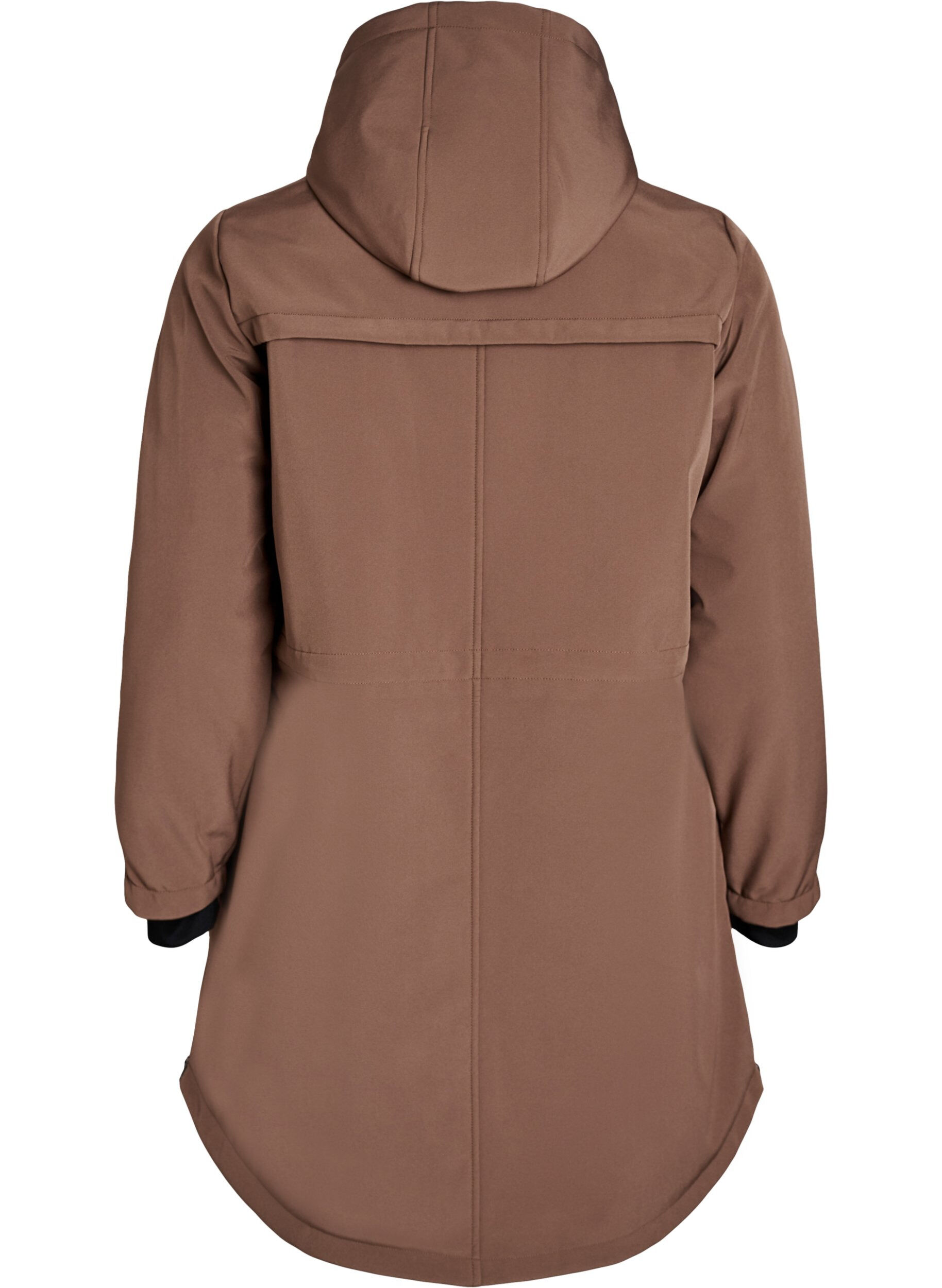 ZizzifashionWater-repellent softshell jacket with quilted lining, Brown, Packshot image number 1