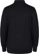 Viscose knit blouse with turtleneck, Black, Packshot image number 1