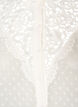 Shirt blouse with lace insert and dot pattern, Vanilla, Packshot image number 2