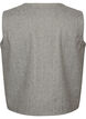 V-neck vest with buttons, Grey, Packshot image number 1