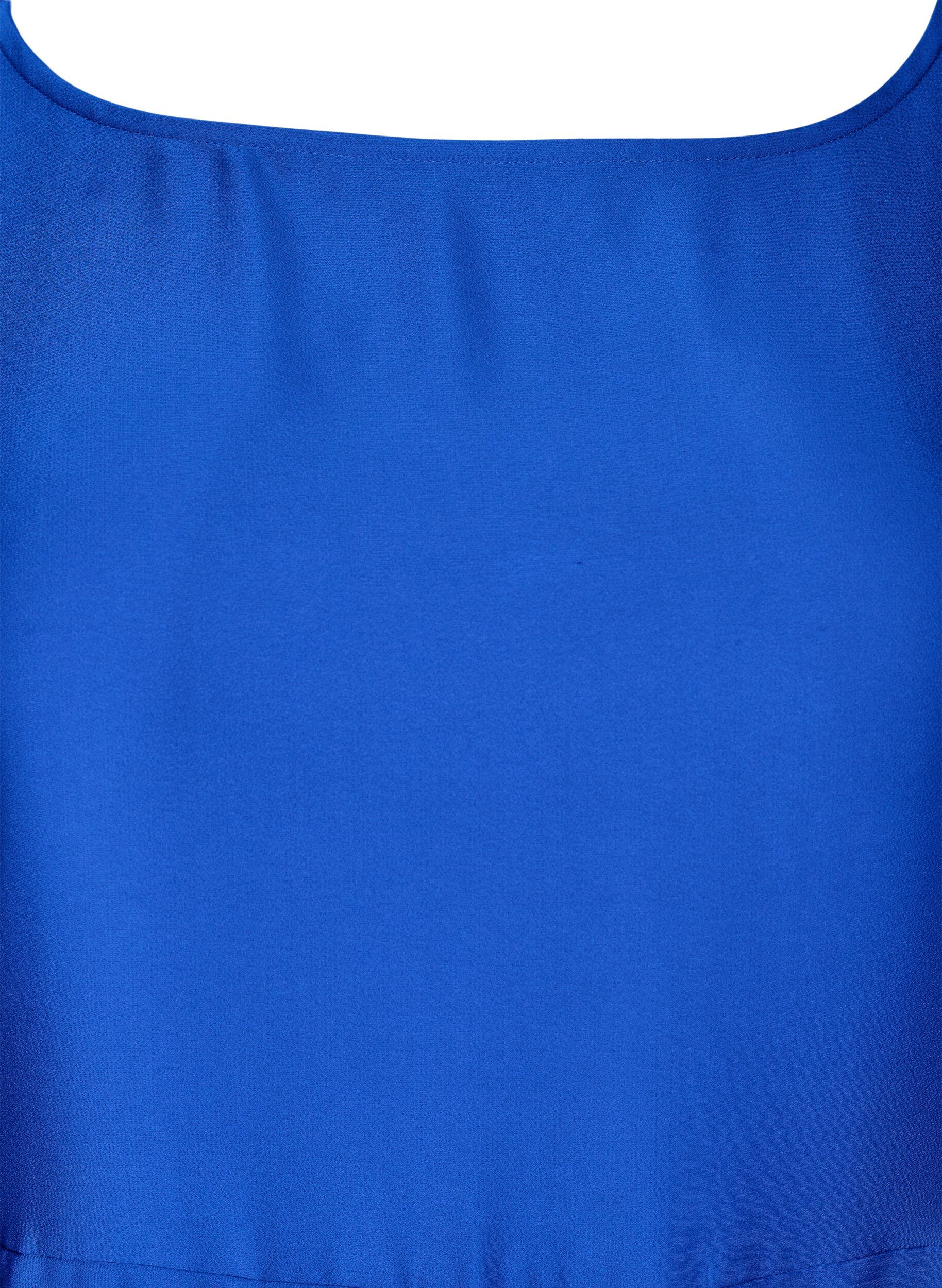 Zizzifashion Satin dress with balloon sleeves, Surf the web, Packshot image number 2