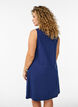 Sleeveless A-line dress, Blue, Model image number 2
