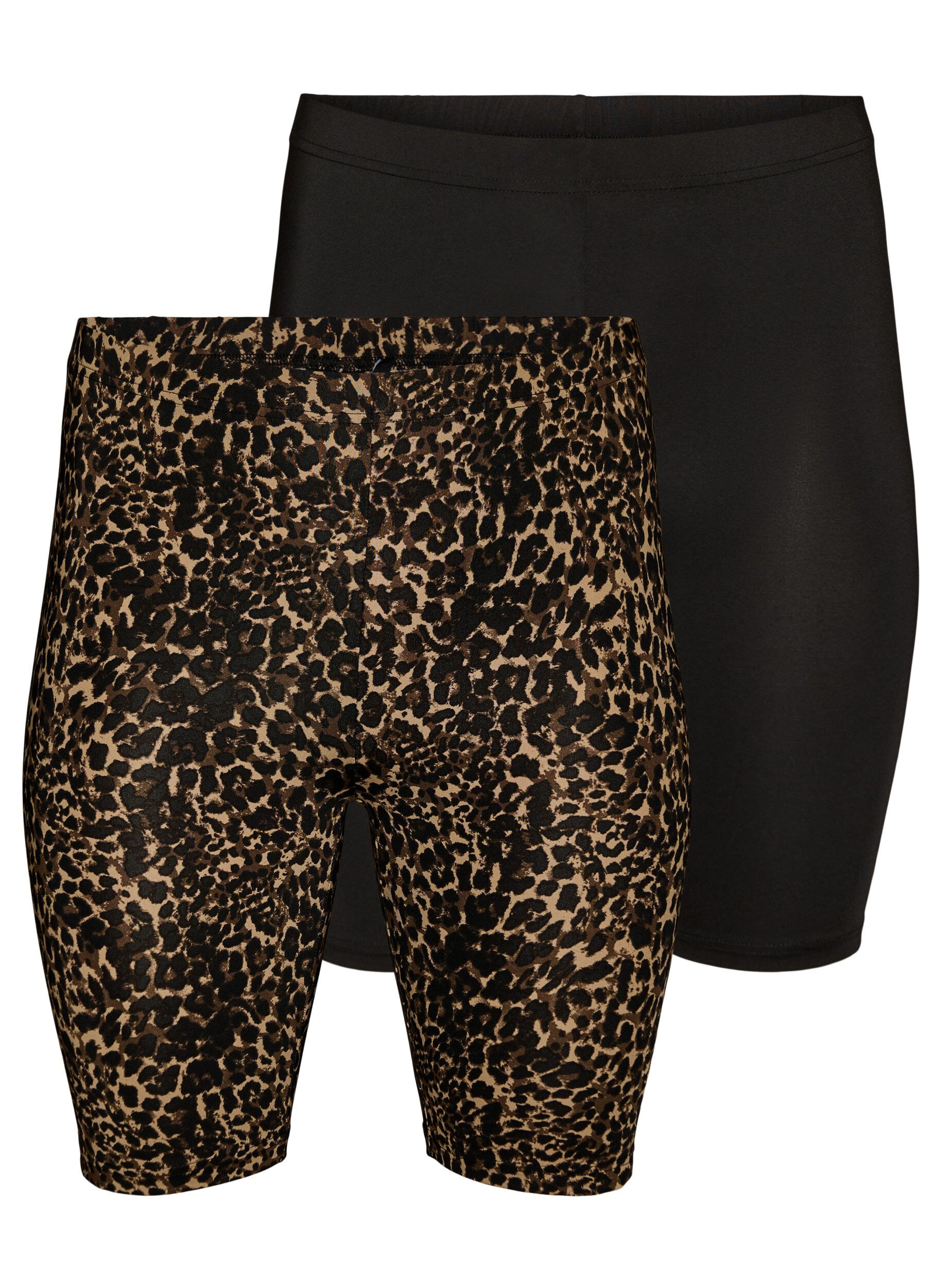 Zizzifashion2-pack cycle shorts, Brown, Packshot image number 0