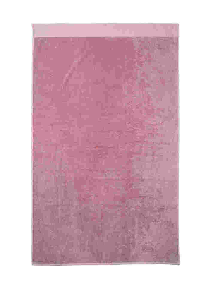 Cotton terry towel, Deauville Mauve, Packshot image number 1