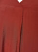 V-neck dress in viscose, Red, Packshot image number 2